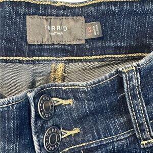 Torrid High Rise Dark Blue Jeans